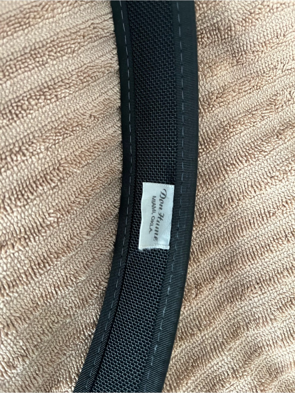 Don Hume Velcro Tactical Belt, M